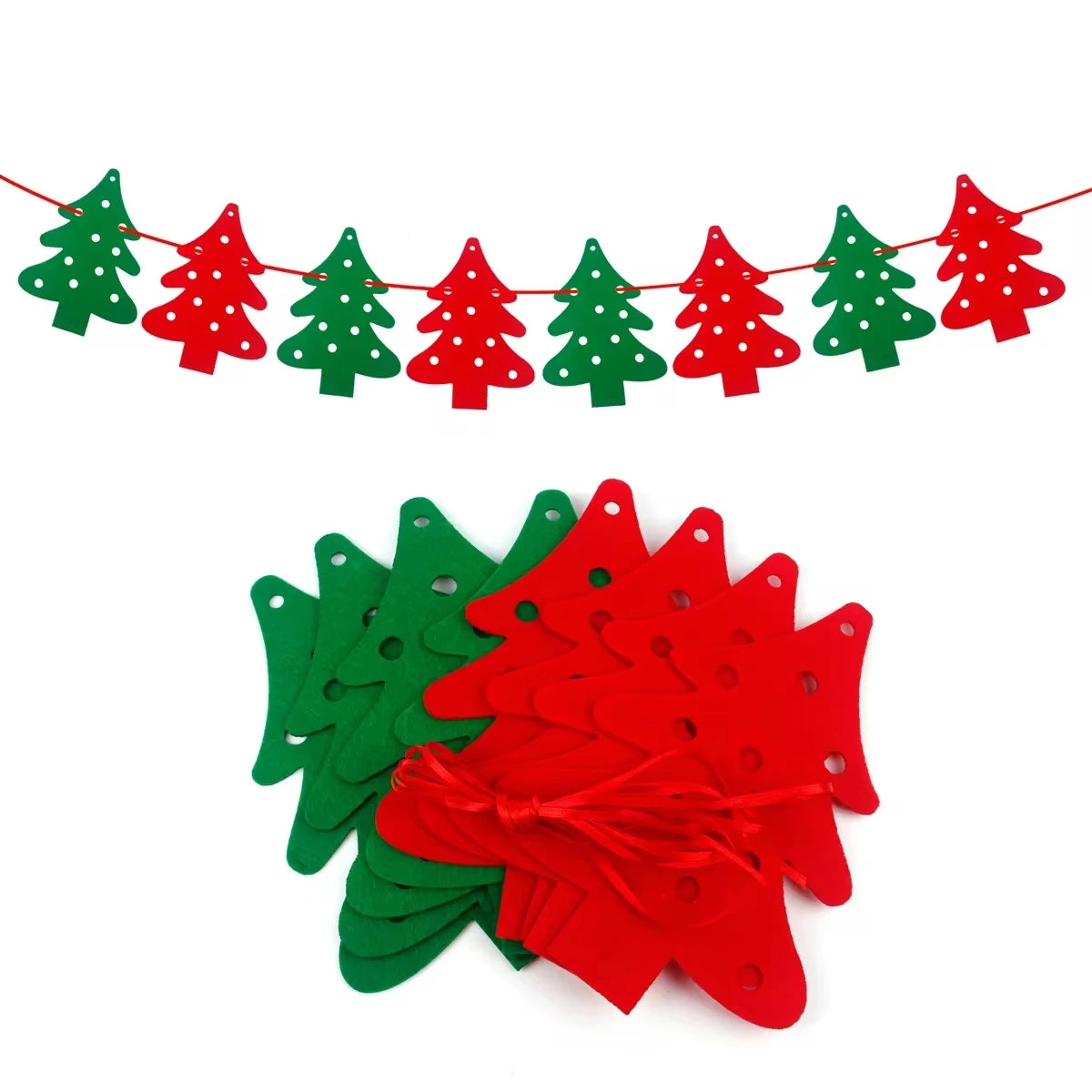 Merry Christmas Banner Garland