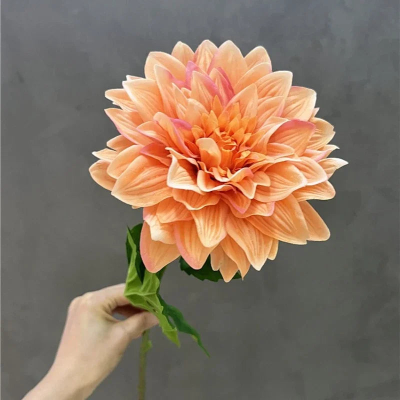 2PCS Real-Touch Artificial Dahlia Branches